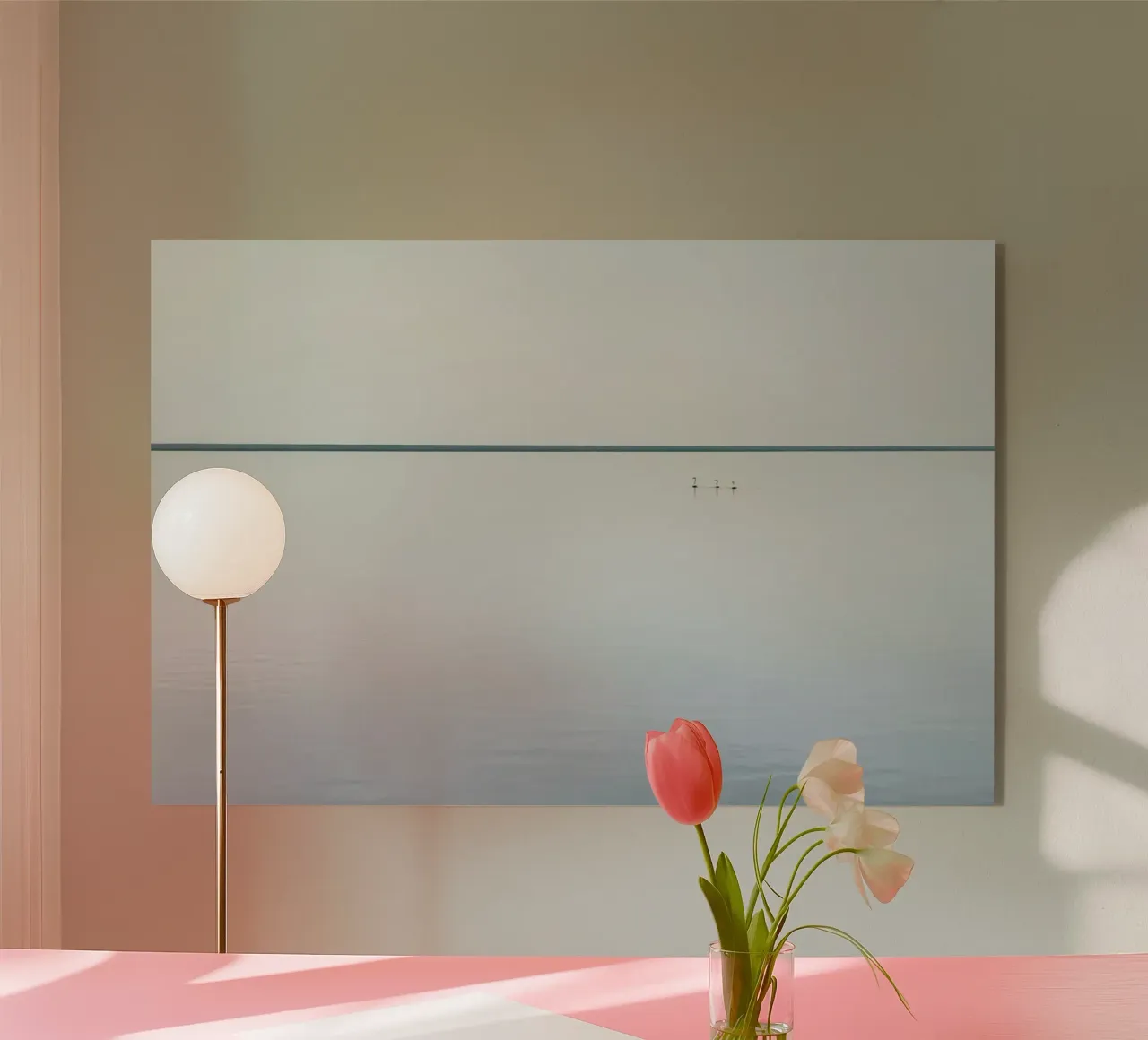 Three Swans - Viggo Johansen plexiglass da Pictufy