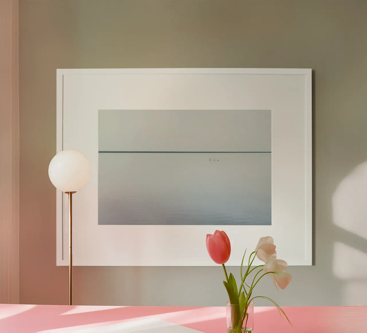 Three Swans - Viggo Johansen poster da Pictufy