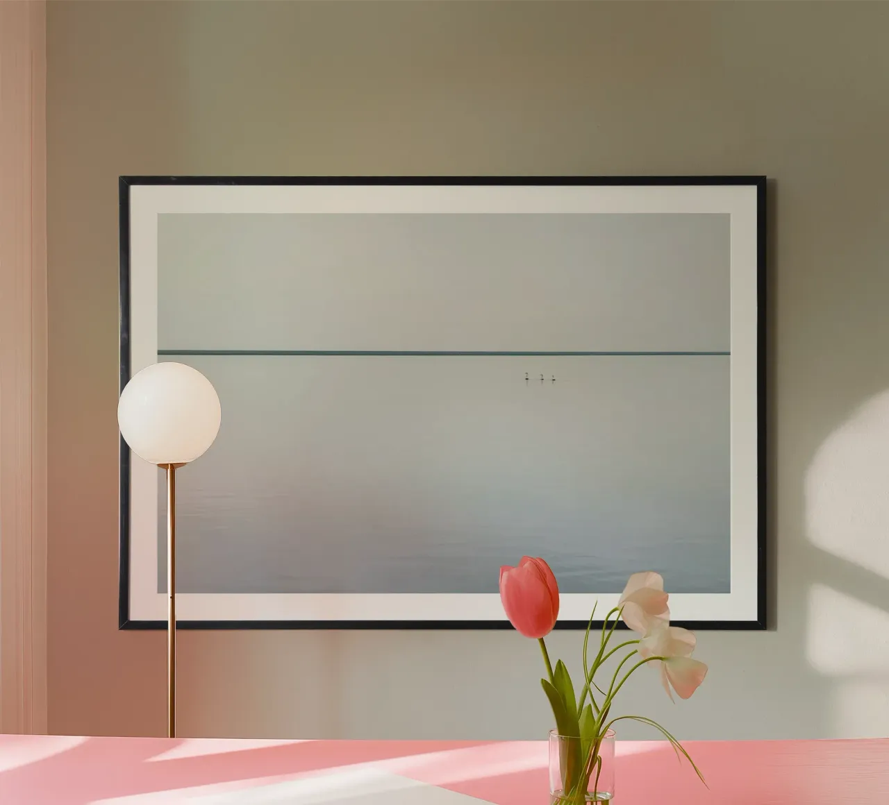 Three Swans - Viggo Johansen poster da Pictufy