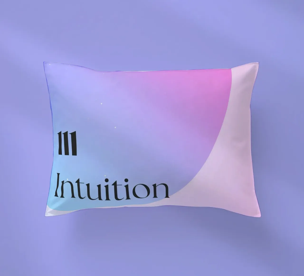"Angel Number 111" – Intuition and Manifestation Print cuscino da PrintCessStudio