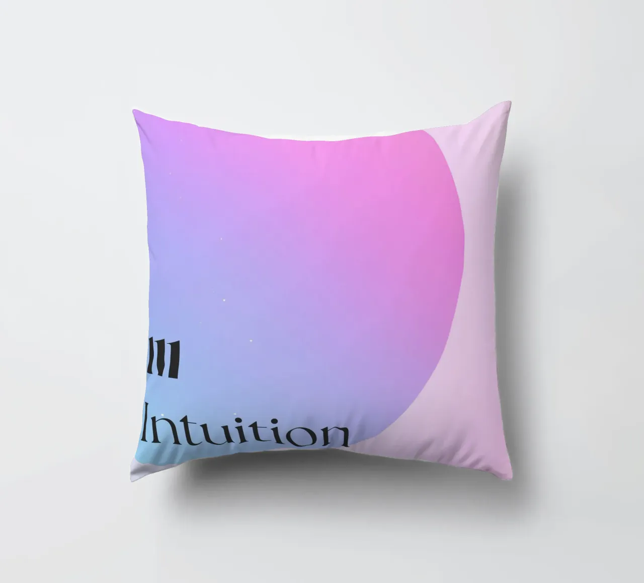 "Angel Number 111" – Intuition and Manifestation Print cuscino da PrintCessStudio