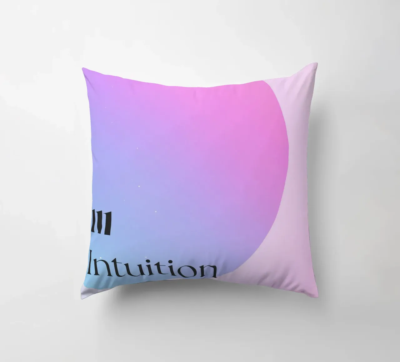 "Angel Number 111" – Intuition and Manifestation Print cuscino da PrintCessStudio