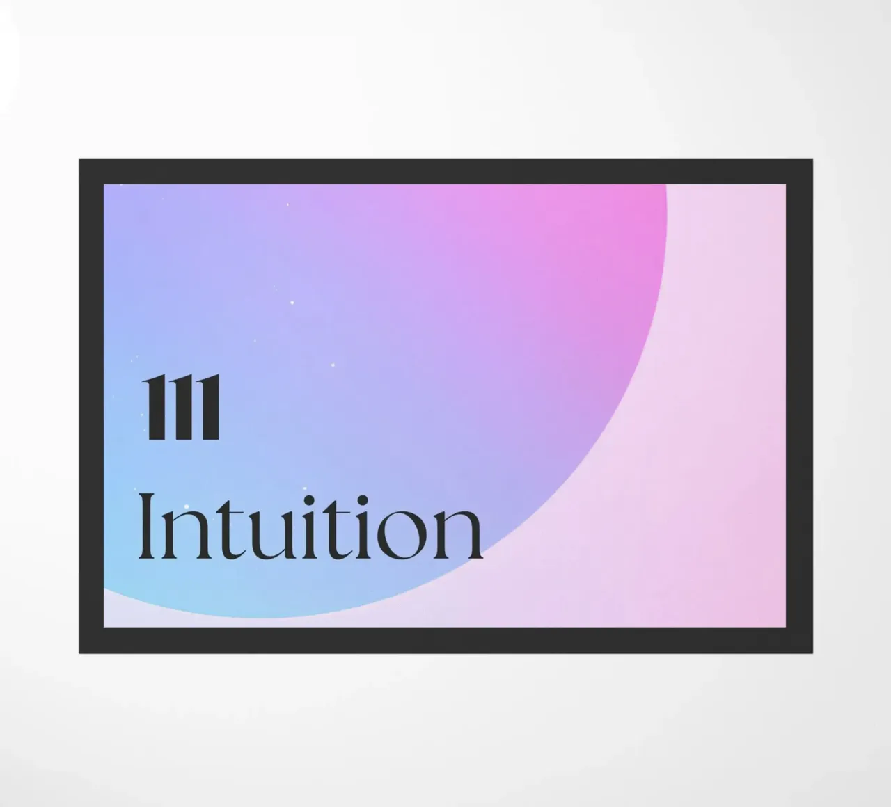 "Angel Number 111" – Intuition and Manifestation Print zerbino da PrintCessStudio
