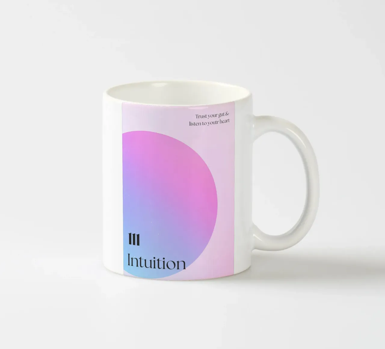 "Angel Number 111" – Intuition and Manifestation Print tazza in ceramica da PrintCessStudio