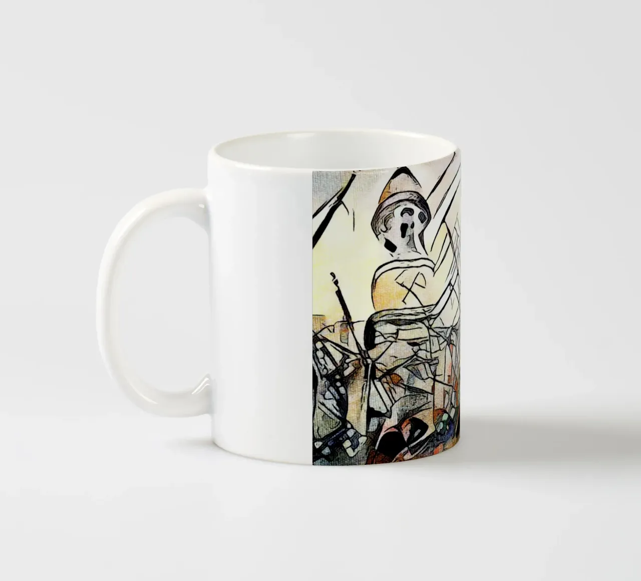 Kandinsky incontra Amburgo #17 tazza in ceramica da ZAMART