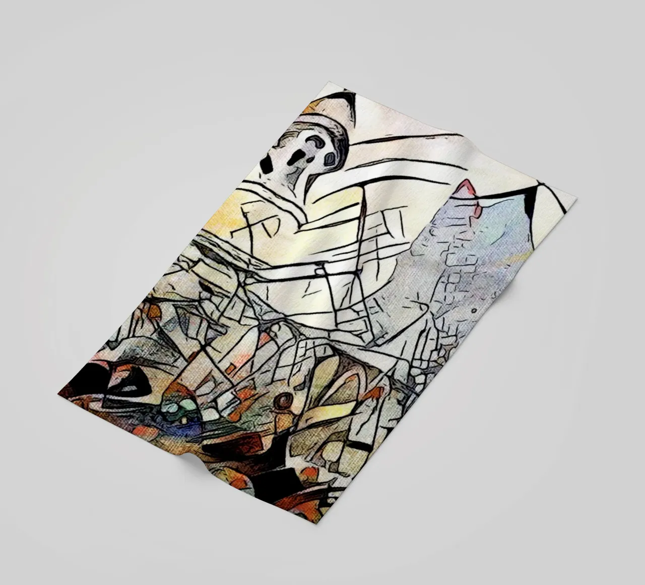 Kandinsky incontra Amburgo #17 telo mare da ZAMART