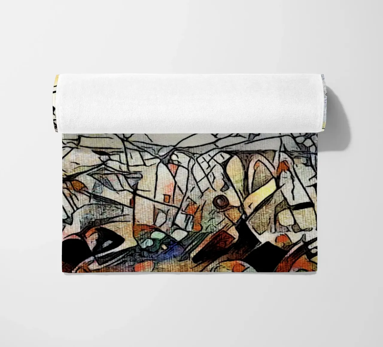 Kandinsky incontra Amburgo #17 telo mare da ZAMART
