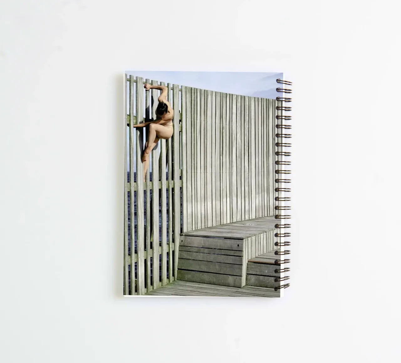 Copenhagen #1 spiral notebook by The Urban Yoga