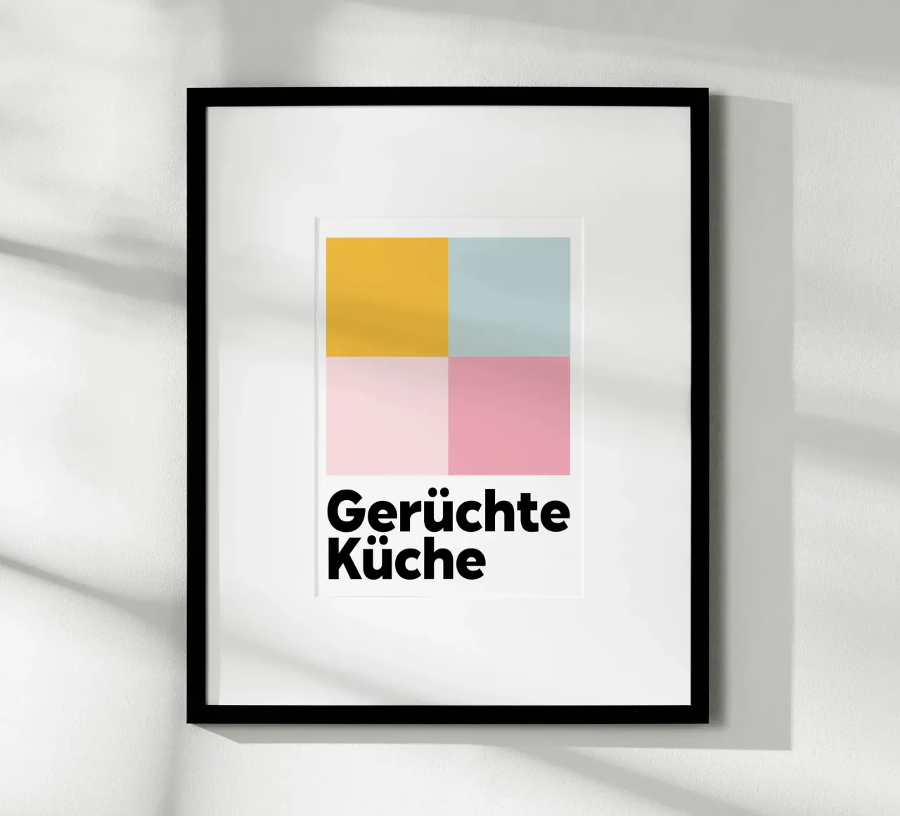 Gerüchteküche Pastell poster da BAINAI
