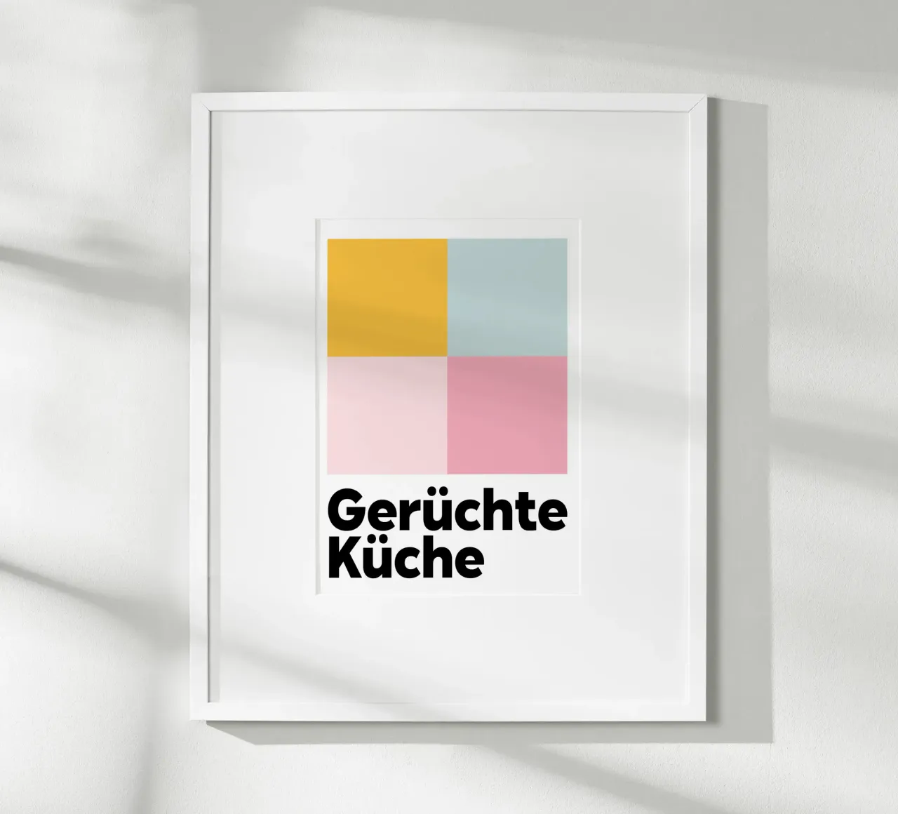 Gerüchteküche Pastell poster da BAINAI