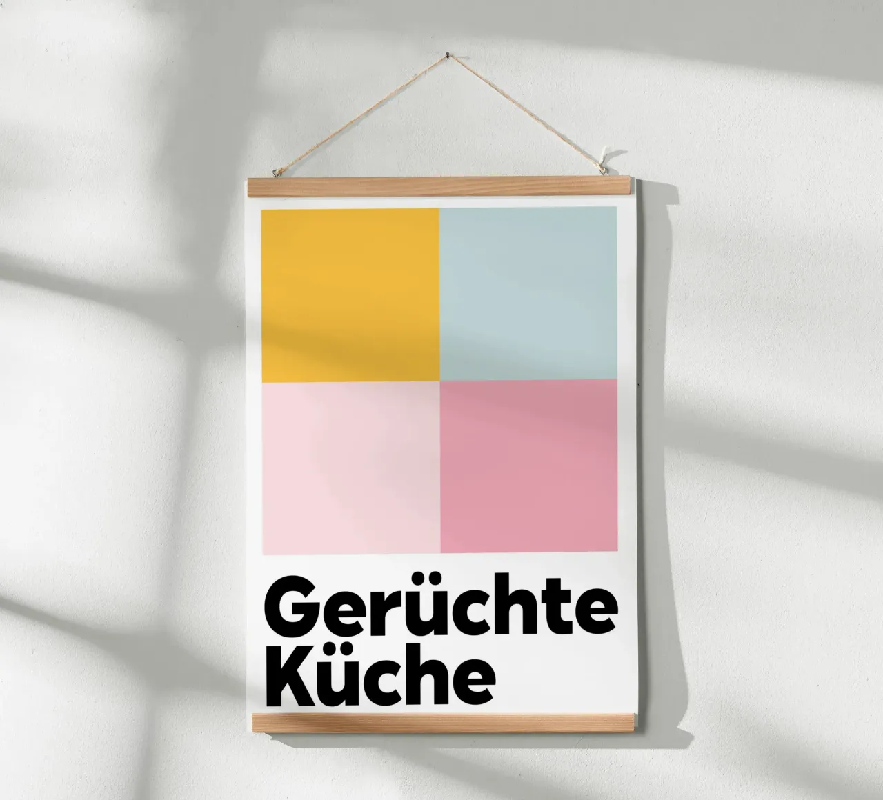 Gerüchteküche Pastell poster da BAINAI