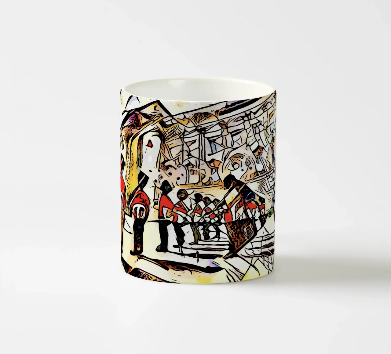 Kandinsky incontra Londra #1 tazza in ceramica da ZAMART