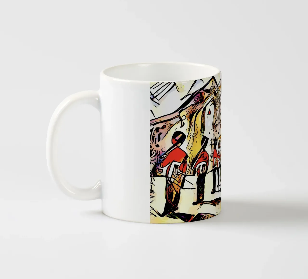 Kandinsky incontra Londra #1 tazza in ceramica da ZAMART