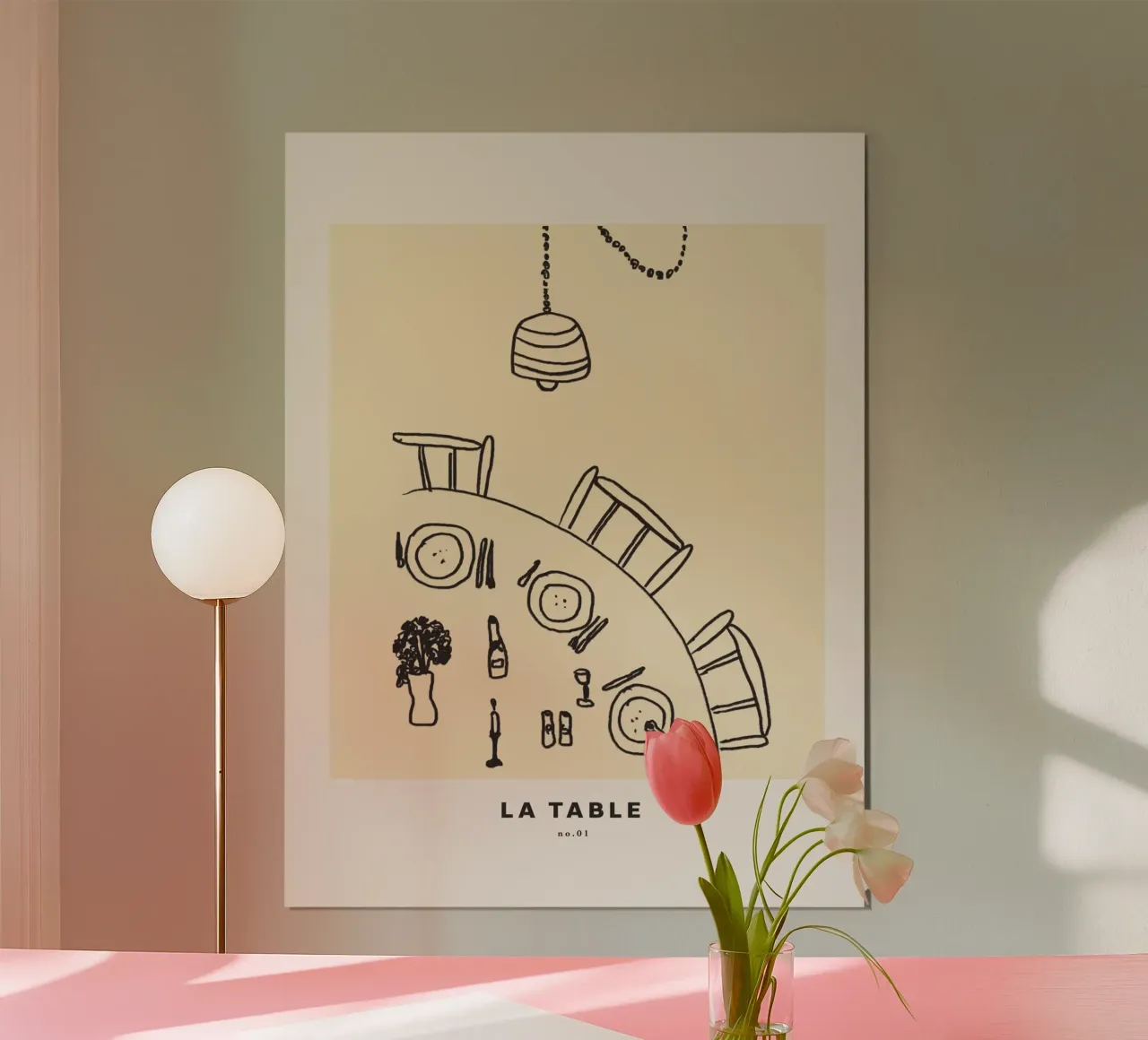 La Table No 1 carta hahnemühle da treechild