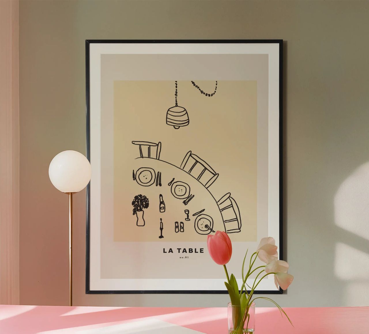 La Table No 1 poster de treechild