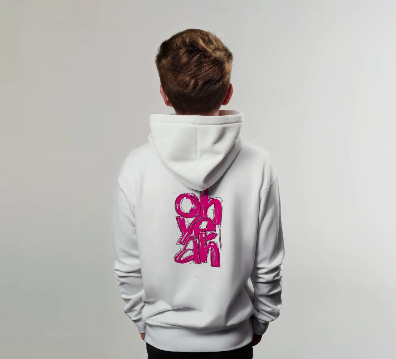 oh yeah kids hoodie by LIMITED EDITION LETTERS