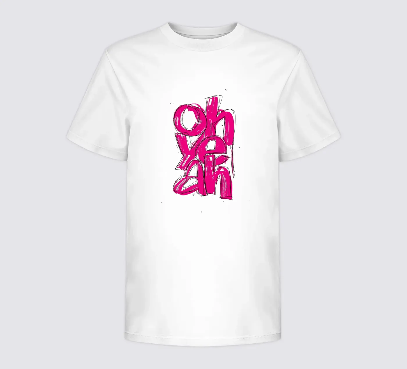 oh yeah t-shirt bambini da LIMITED EDITION LETTERS