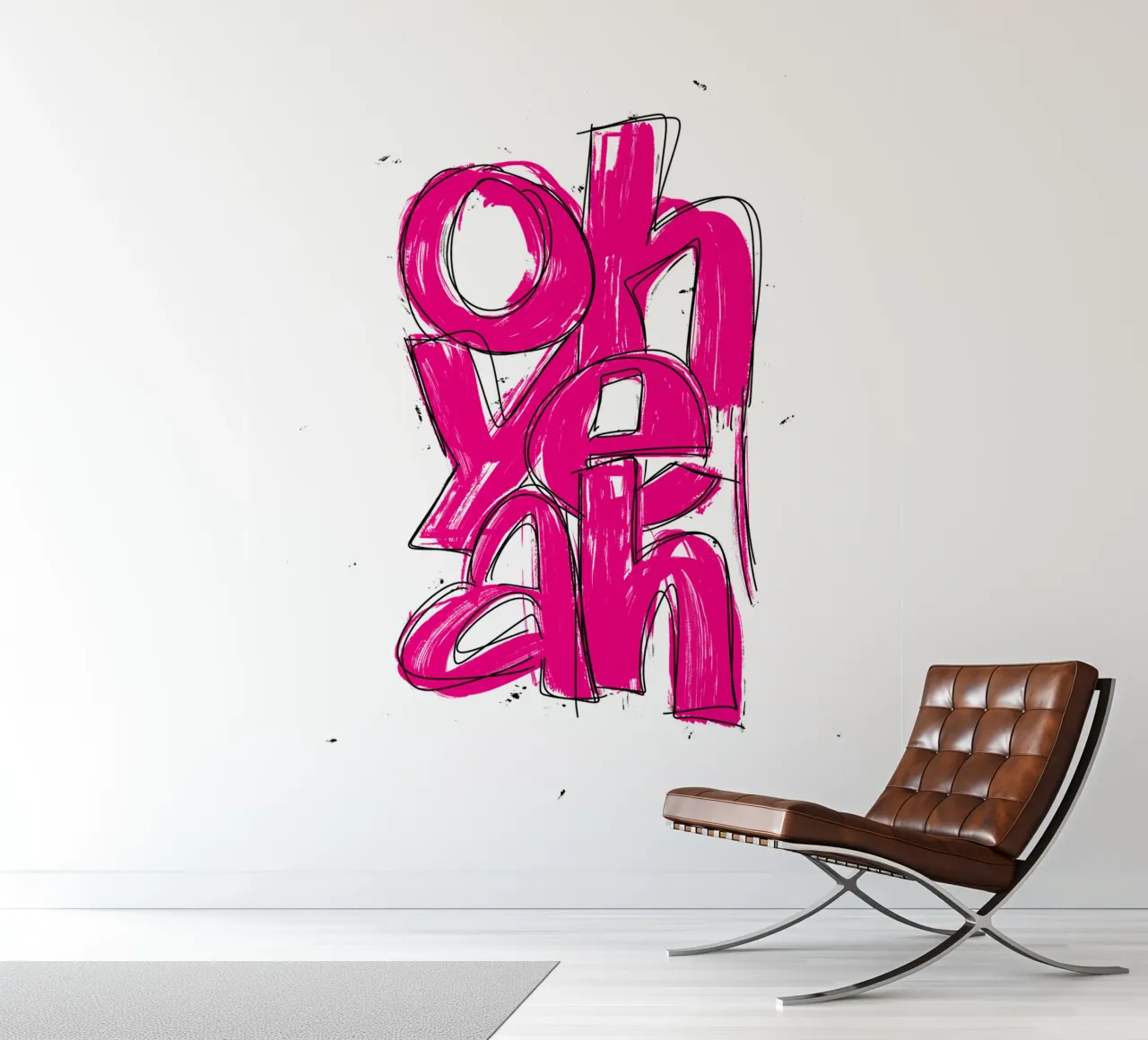 oh yeah photo wallpaper by LIMITED EDITION LETTERS