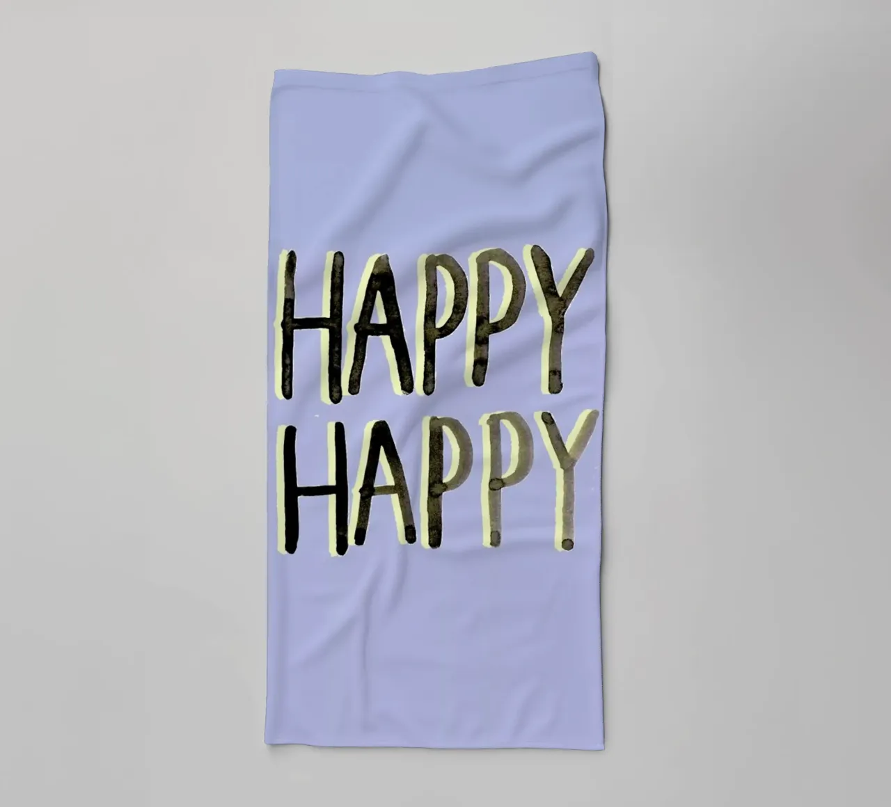 Happy Happy Handtuch von Farina Kuklinski