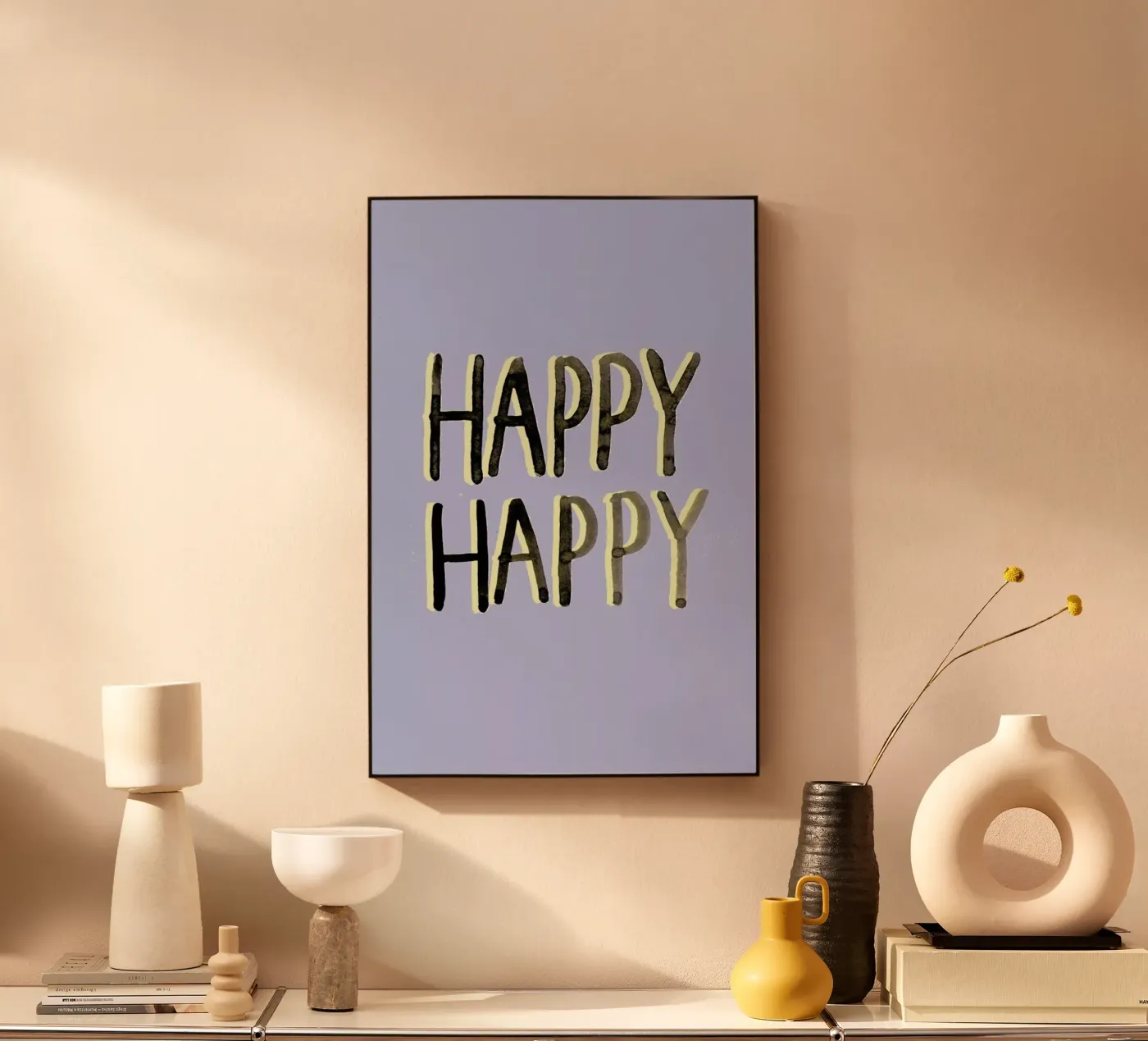 Happy Happy plexiglass da Farina Kuklinski