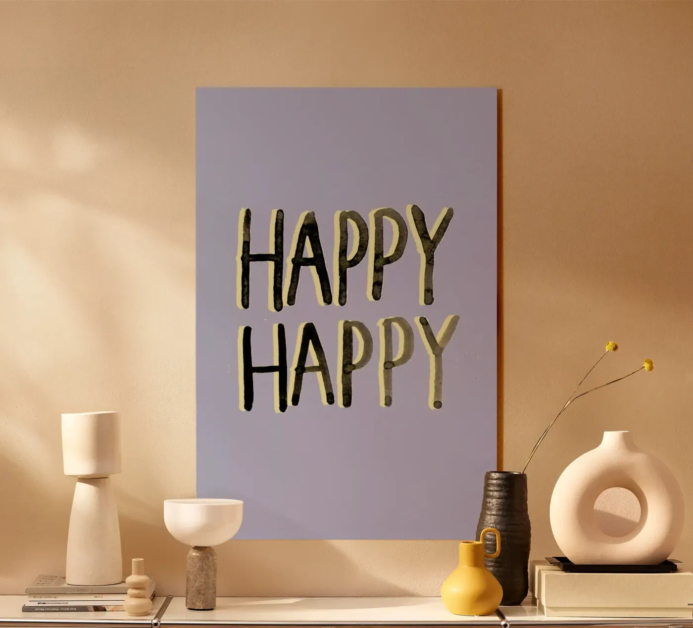 Happy Happy plexiglass da Farina Kuklinski