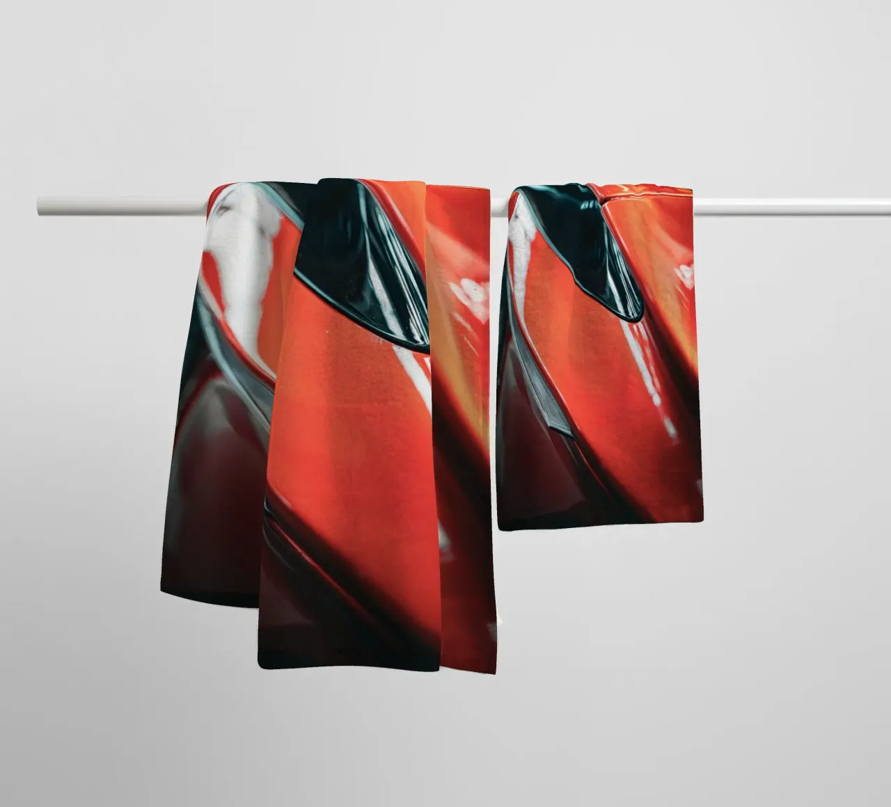 McLaren towel by Flo Klein