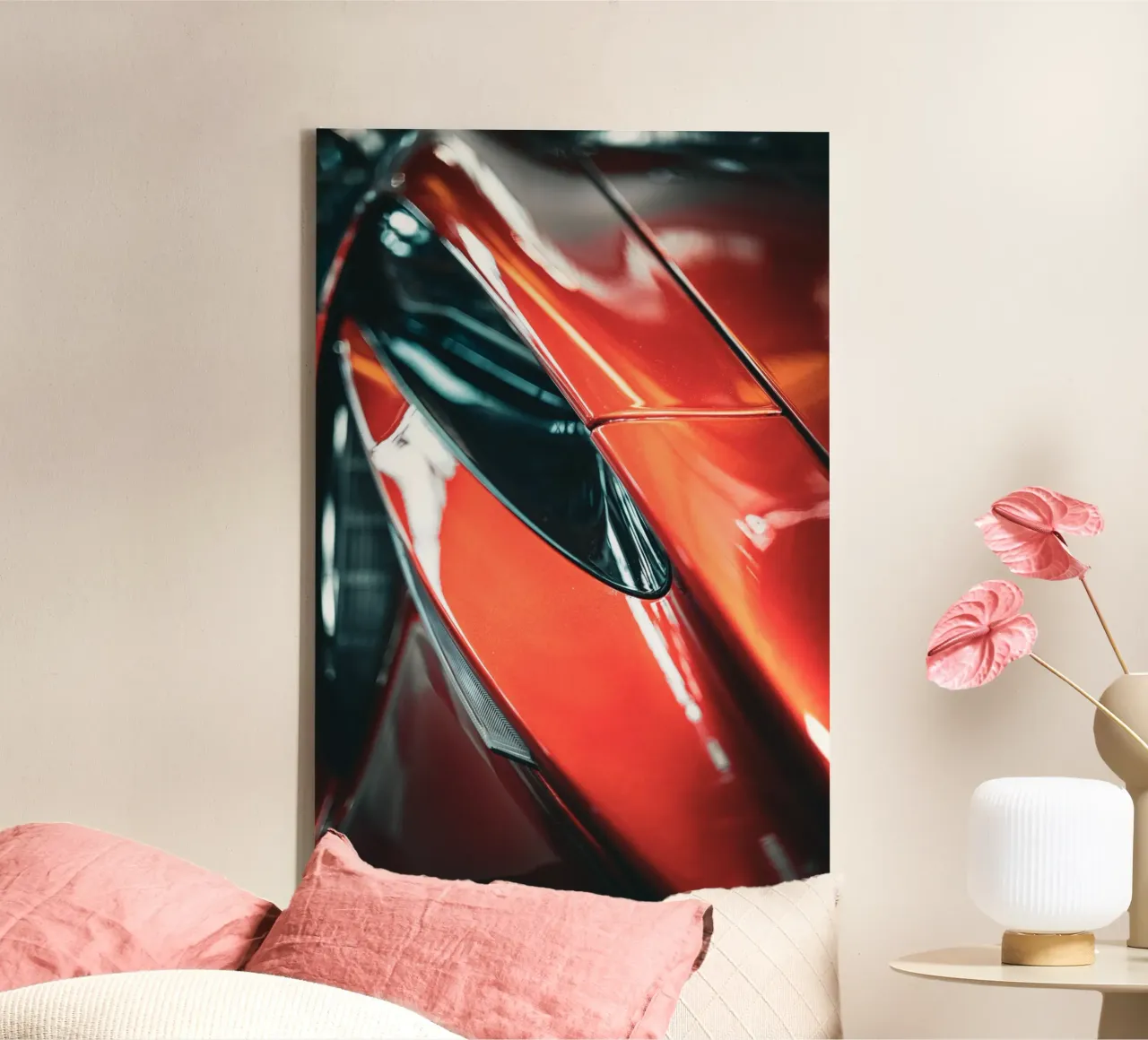McLaren canvas met Baklijst van Flo Klein