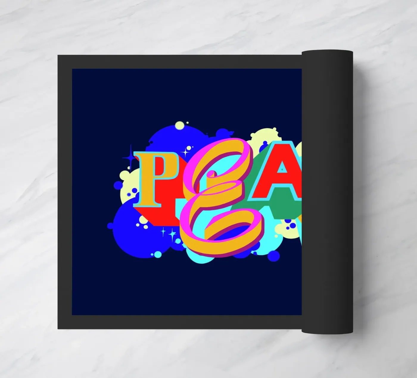 Peace deurmat van Glettering