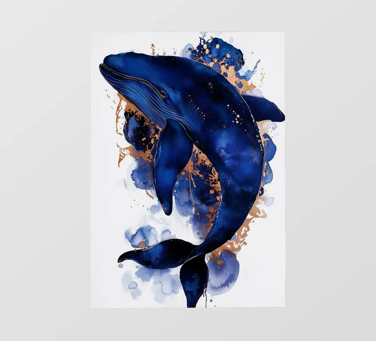 Balenottera azzurra telo in pvc da Justyna Jaszke JBJart
