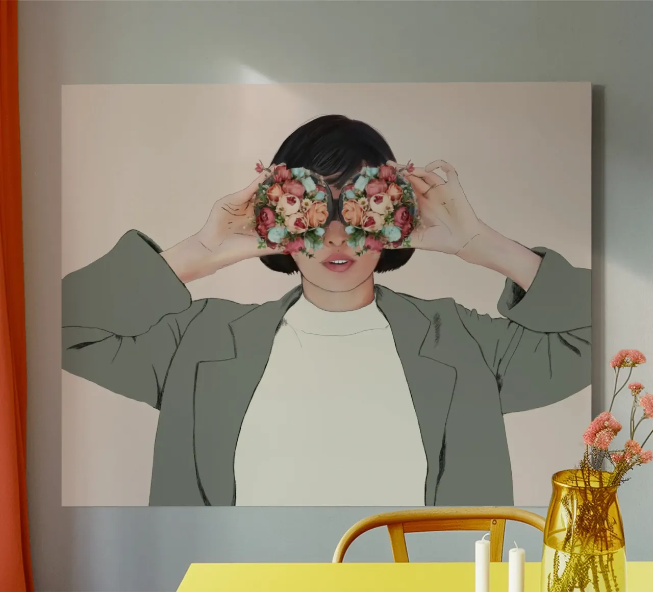 Create a Vision tela con Cornice a cassetta da FulfillingLife