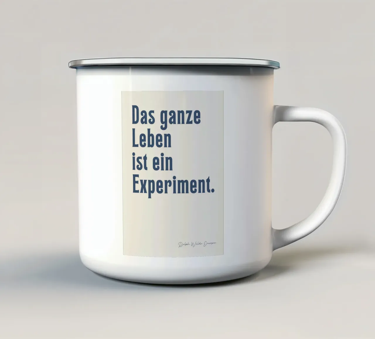 Experiment tazza in smalto da Ohkimiko