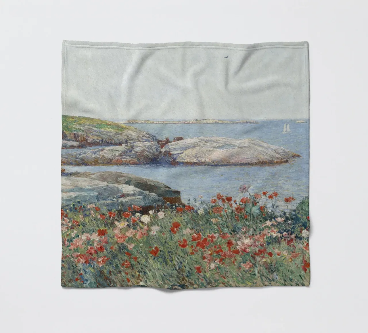 Childe Hassam - Mohnblumen, Isles of Shoals Fleecedecke von William Store