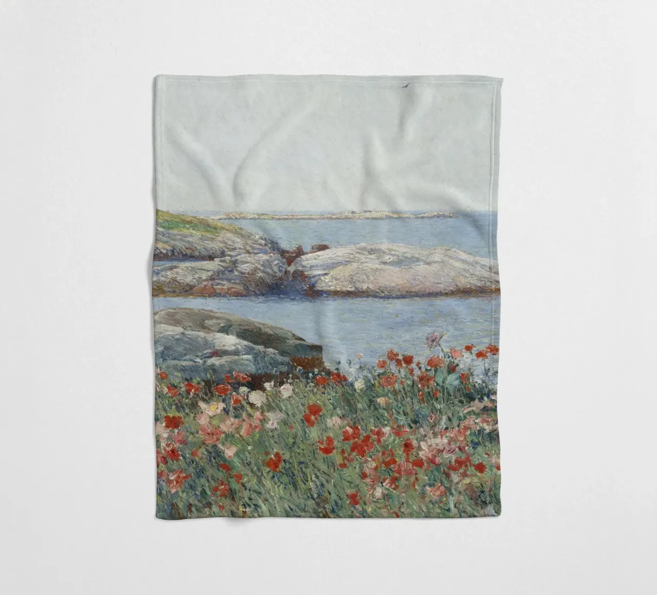 Childe Hassam - Mohnblumen, Isles of Shoals Fleecedecke von William Store