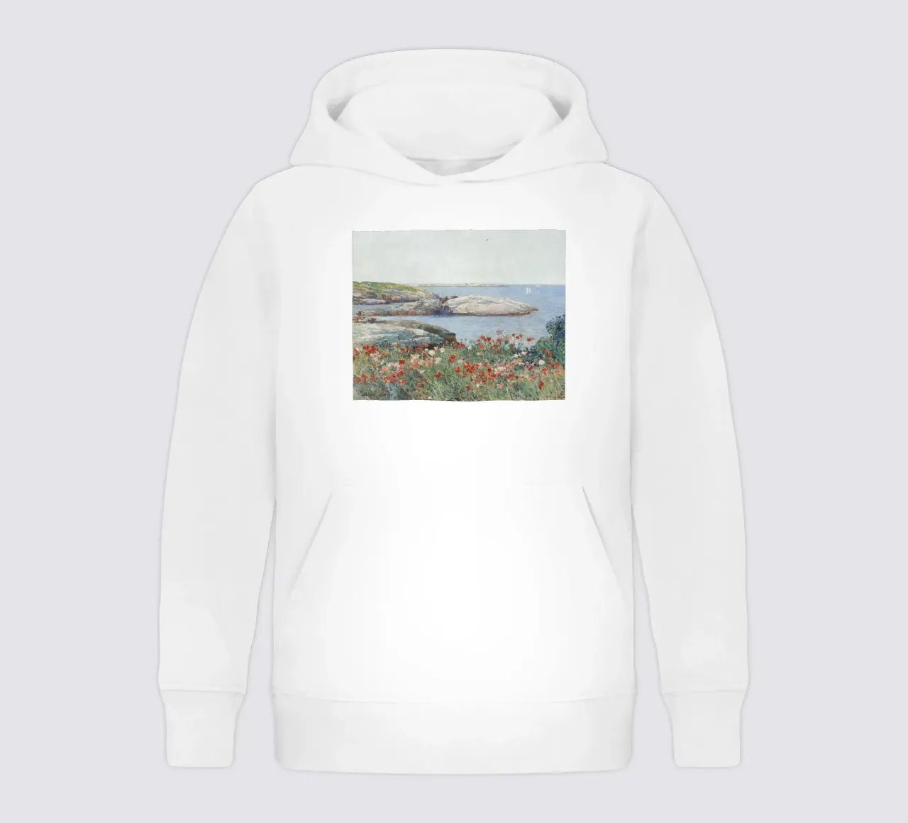 Childe Hassam - Klaprozen, eilanden van de zee kinder hoodie van William Store
