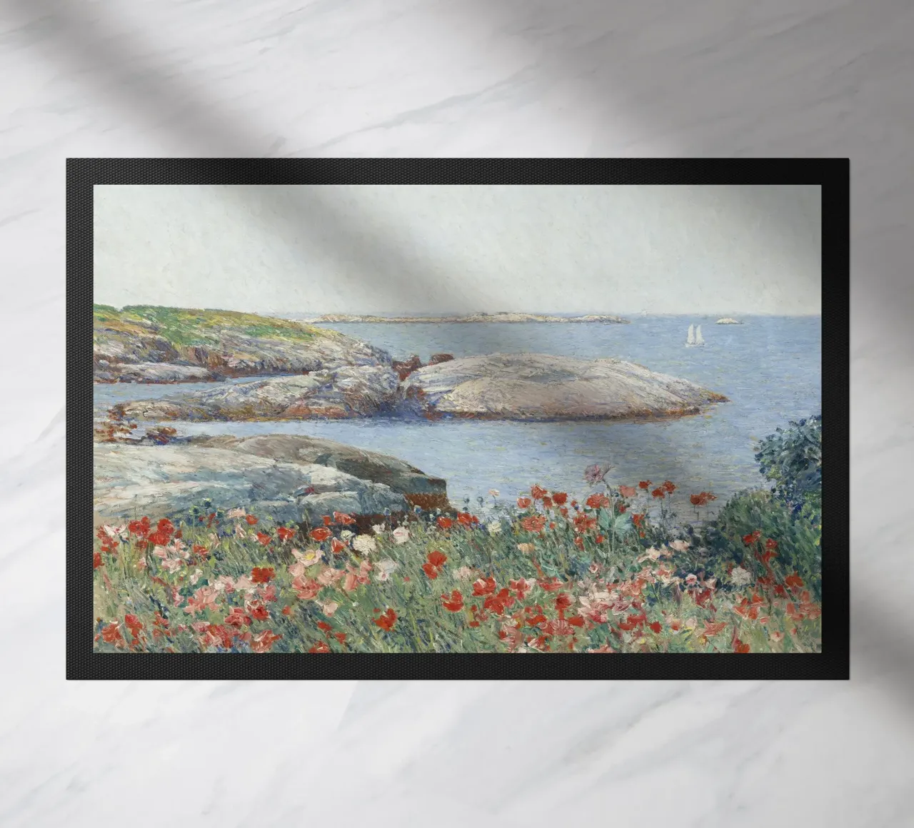 Childe Hassam - Papaveri, Isole di Shoals zerbino da William Store