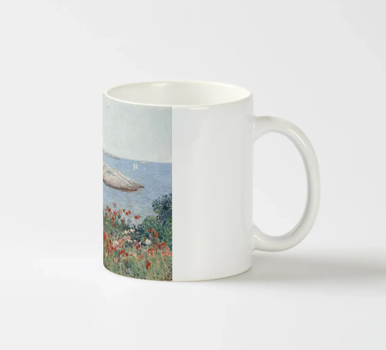 Childe Hassam - Papaveri, Isole di Shoals tazza in ceramica da William Store