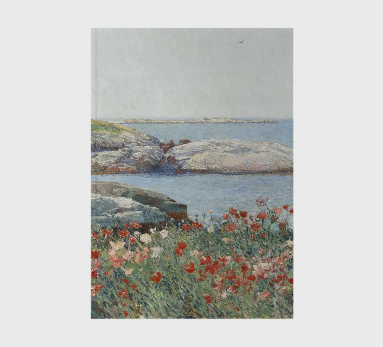 Childe Hassam - Poppies, Isles of Shoals notebook by William Store