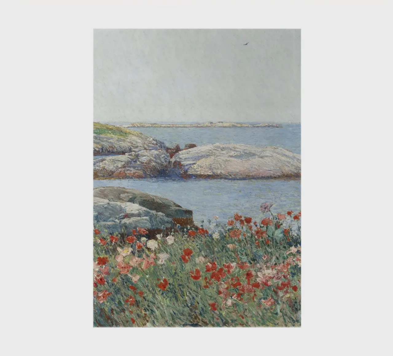 Childe Hassam - Poppies, Isles of Shoals notebook by William Store