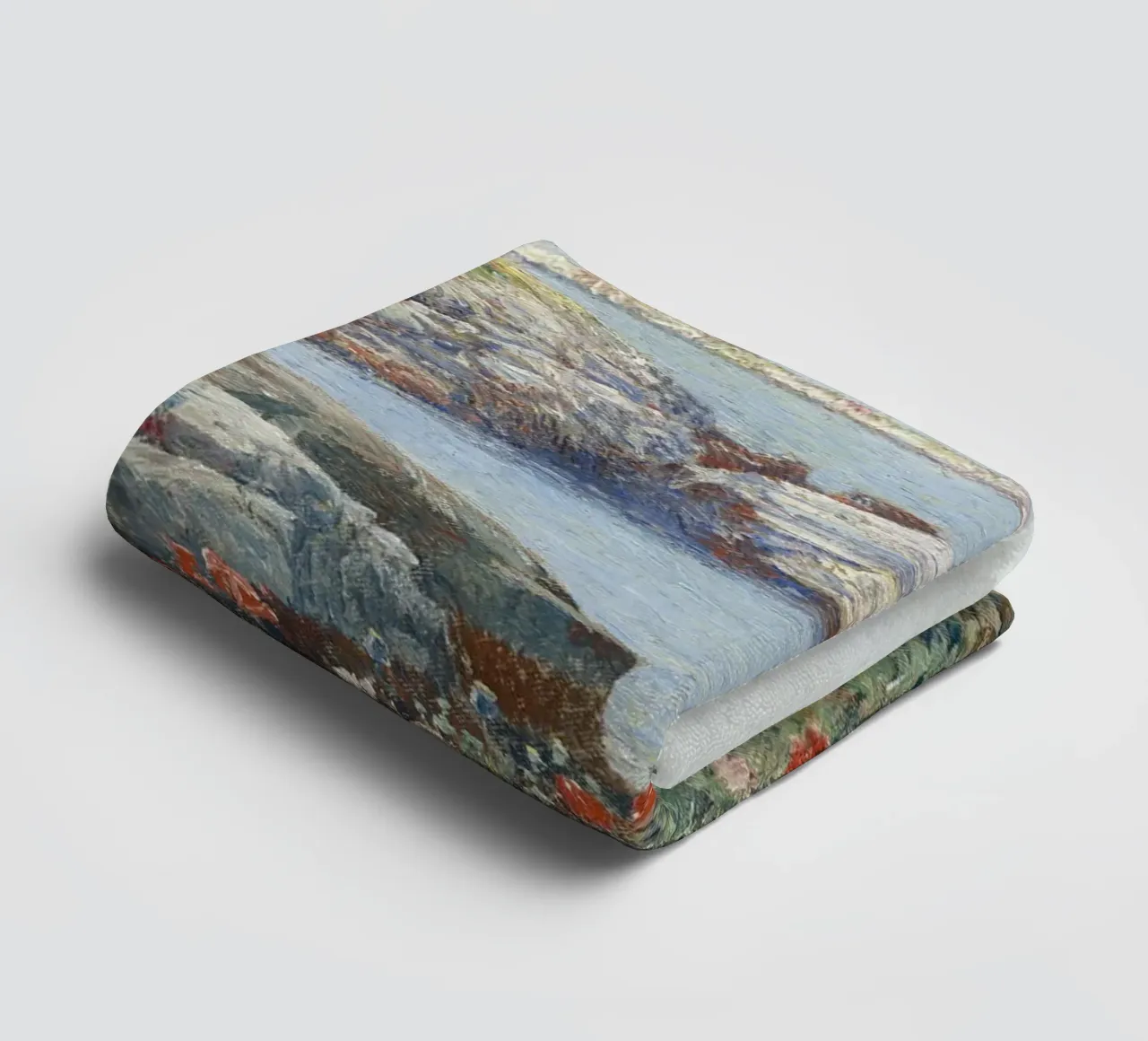 Childe Hassam - Mohnblumen, Isles of Shoals Handtuch von William Store