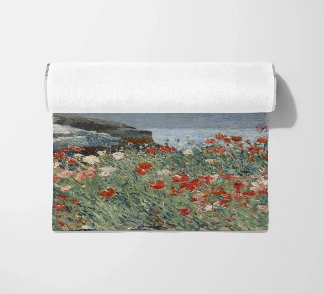 Childe Hassam - Papaveri, Isole di Shoals telo mare da William Store