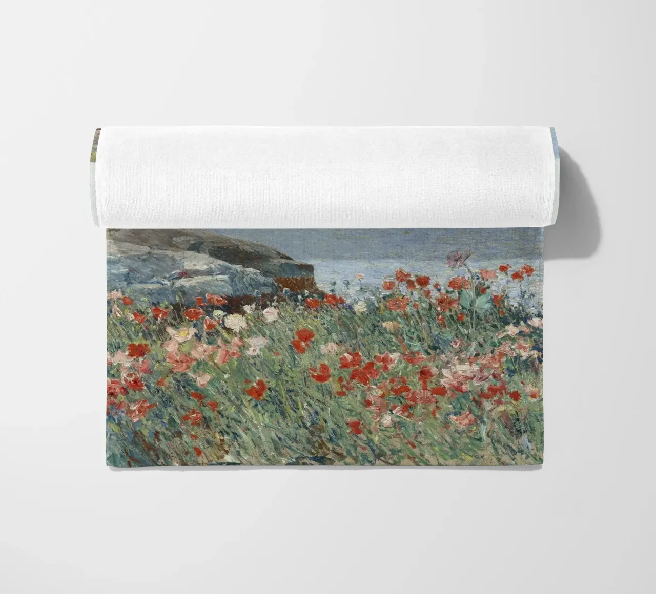 Childe Hassam - Papaveri, Isole di Shoals telo mare da William Store