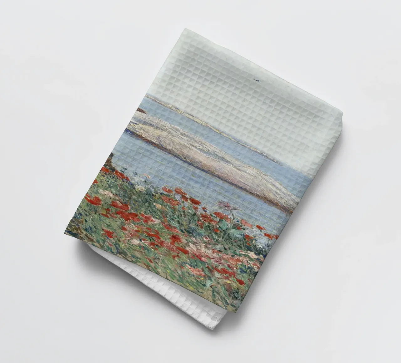 Childe Hassam - Poppies, Isles of Shoals torchon de William Store