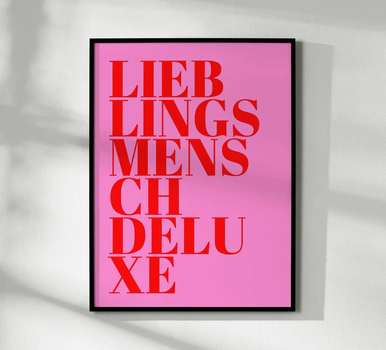 Lieblingsmensch Deluxe poster by Ohkimiko