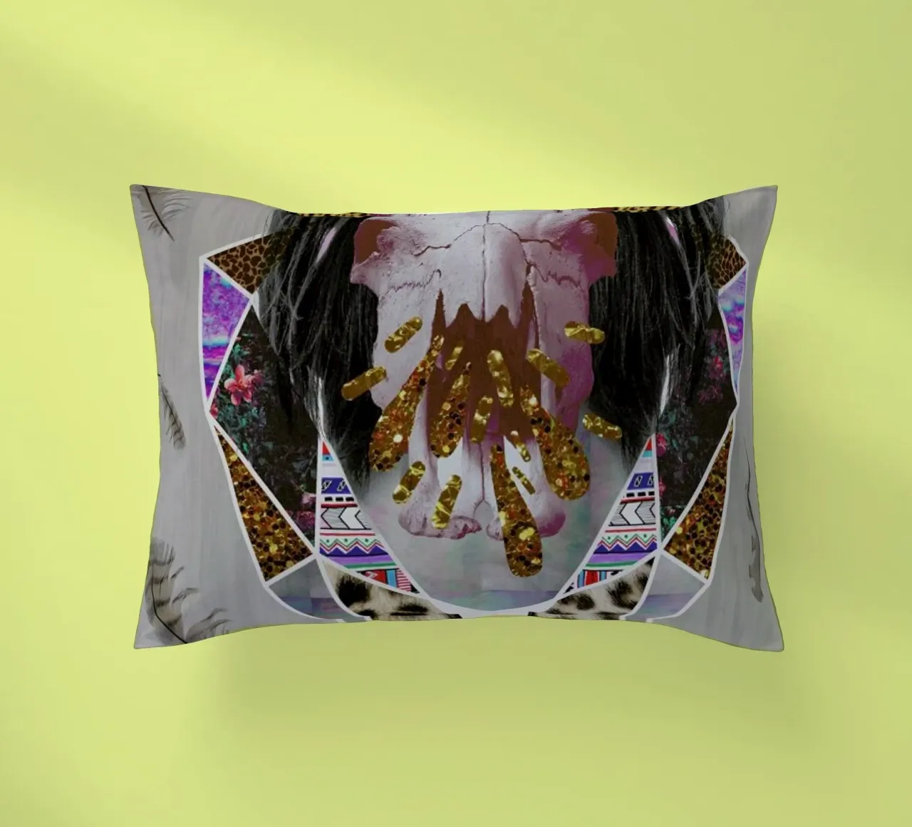 Wildfox sparke decorative cushion by Vasare Nar