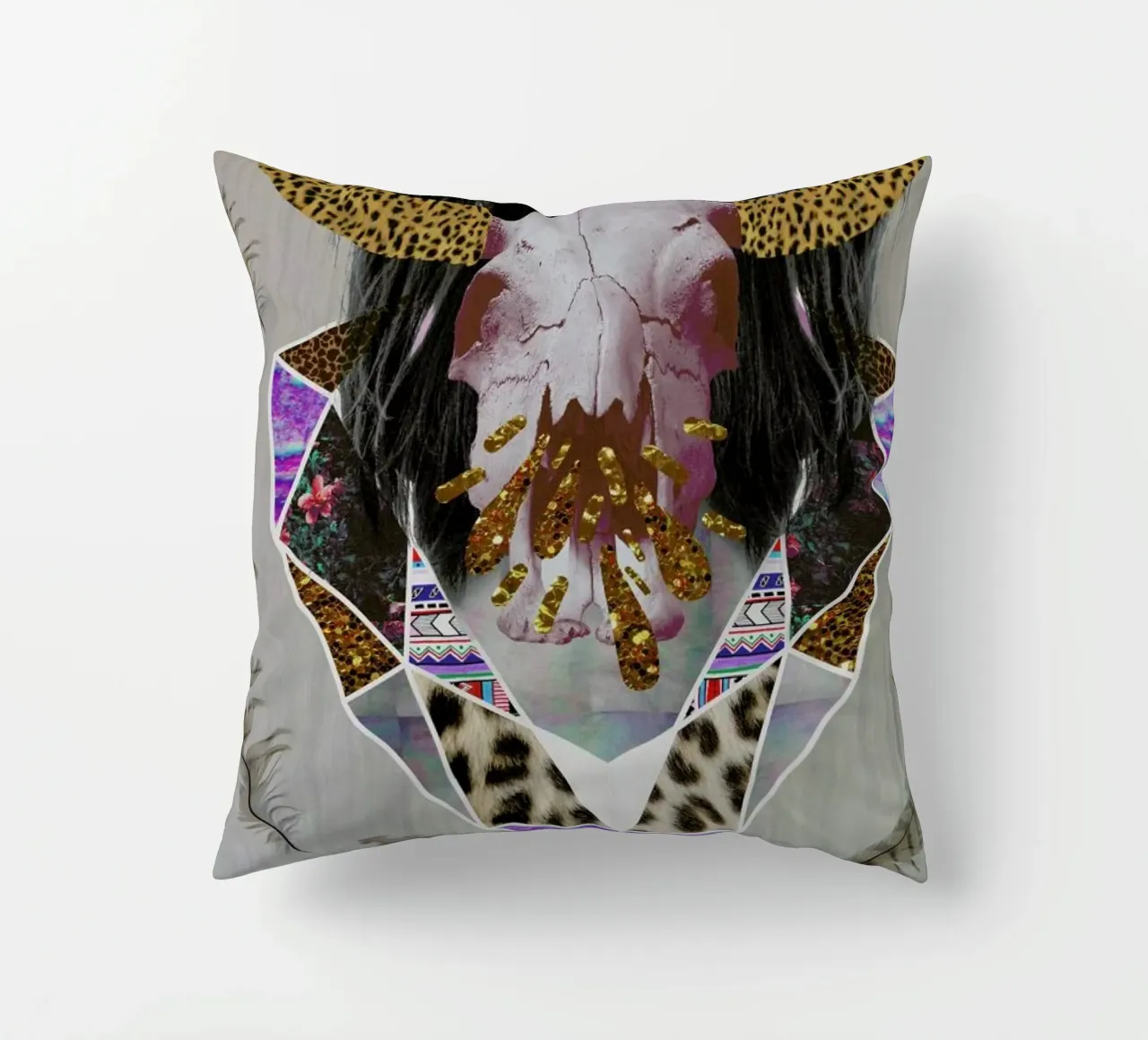 Wildfox sparke decorative cushion by Vasare Nar