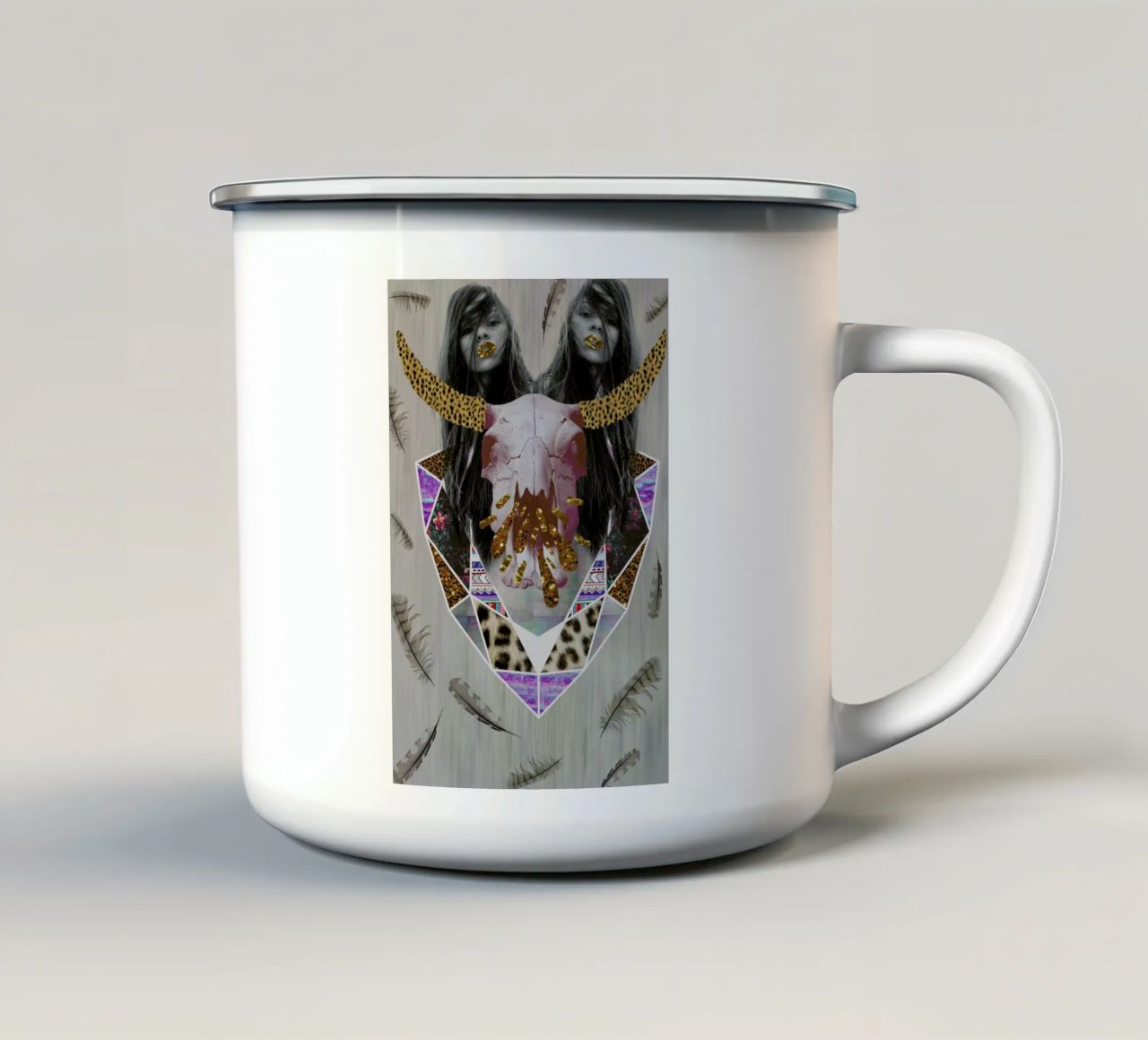Wildfox sparke tazza in smalto da Vasare Nar