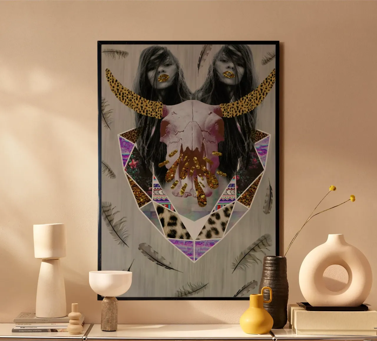 Wildfox sparke poster con telaio in plastica da Vasare Nar