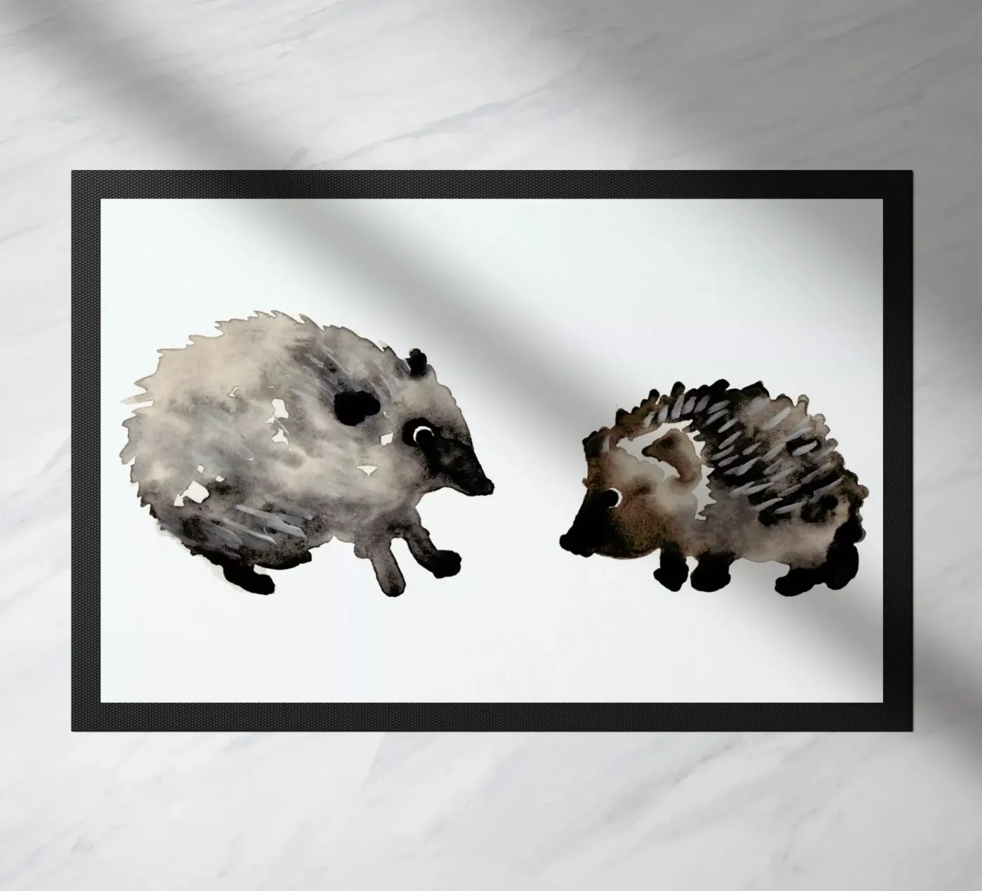 Hedgehog deurmat van Farina Kuklinski