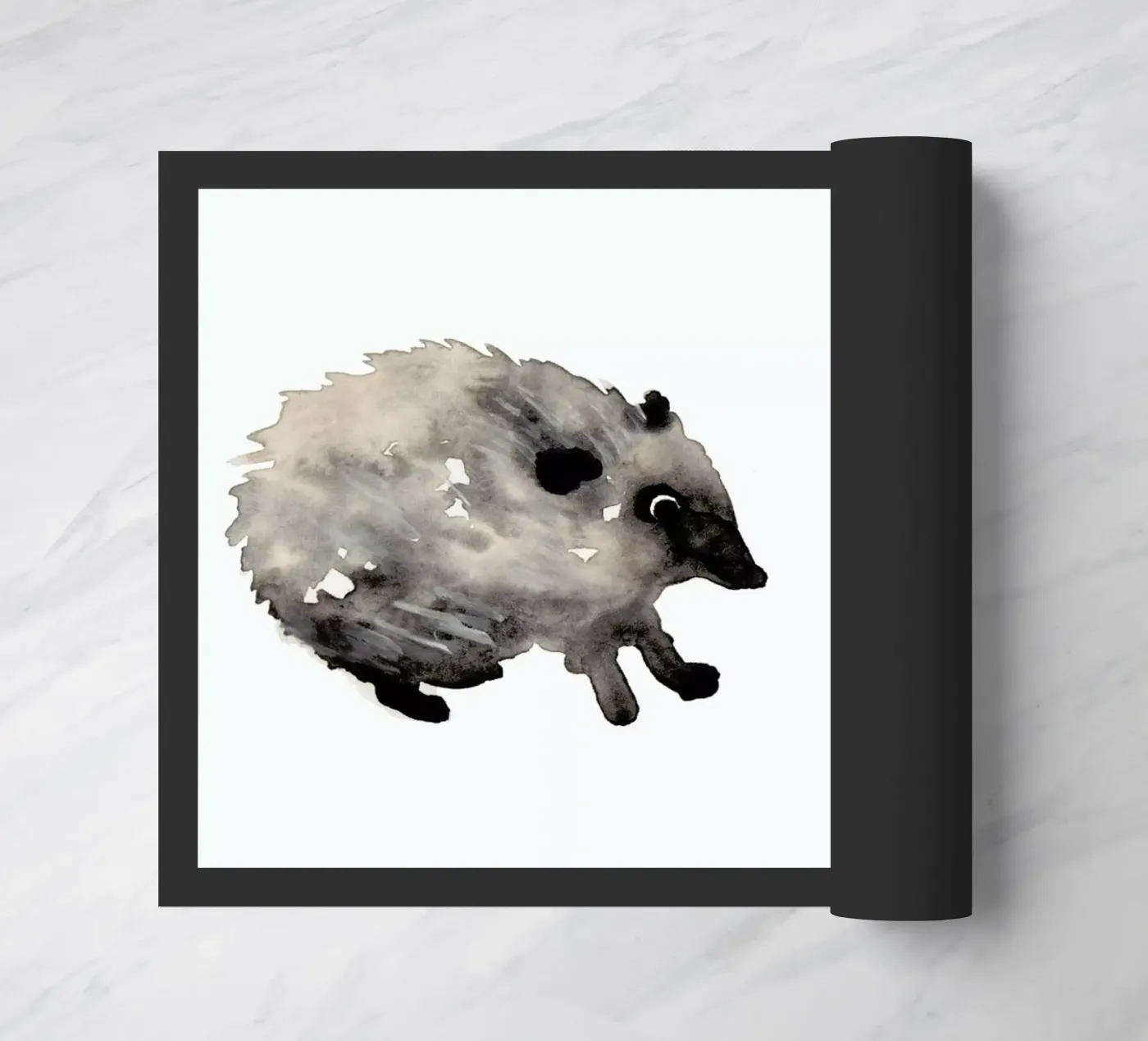 Hedgehog deurmat van Farina Kuklinski