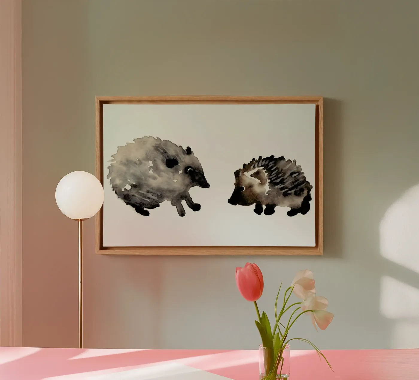 Hedgehog tela da Farina Kuklinski